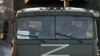 Військовий автомобіль на одній із вулиць у Криму. Ілюстративне фото